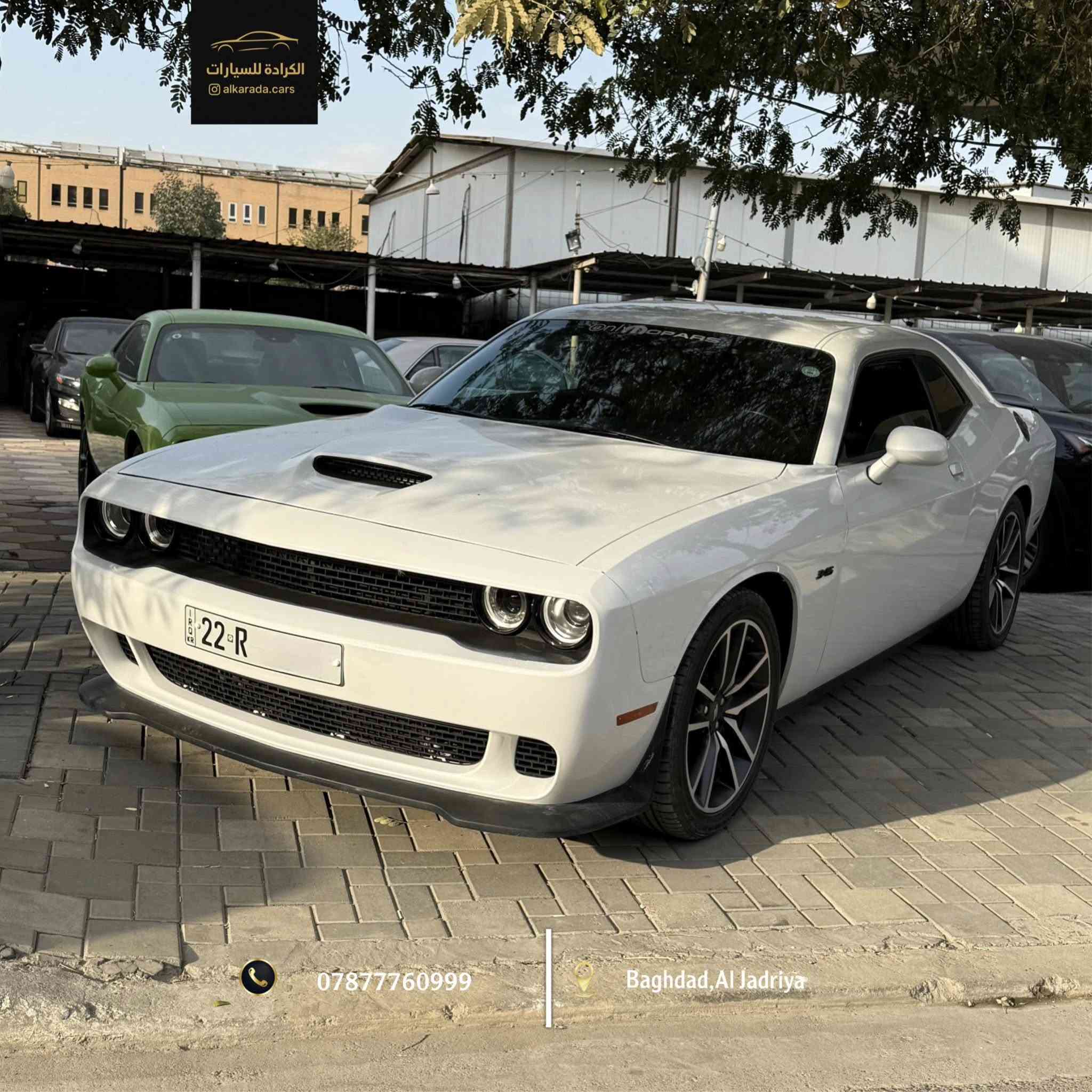 _ النوع: [ Dodge Challenger RT ]
_ الموديل: [2023]
_ الكيلومتر: [ 5,700 ميل فقط]
_الضرر : [ دعامية و بنيد ]
_ السعر: [35,000,000 د.ع / خمسة و ثلاثين مليون]
_ الموقع: بغداد – الجادرية 
_ للاستفسار: ***********⁩⁩⁩
_  السيارة عليهة برمجة مراوح وتقليل صرف الوقود ومزودة باكزوز رياضي ودفيوزر من شركة  BIG BOZ وعليهة اكس بايب اكزوز
