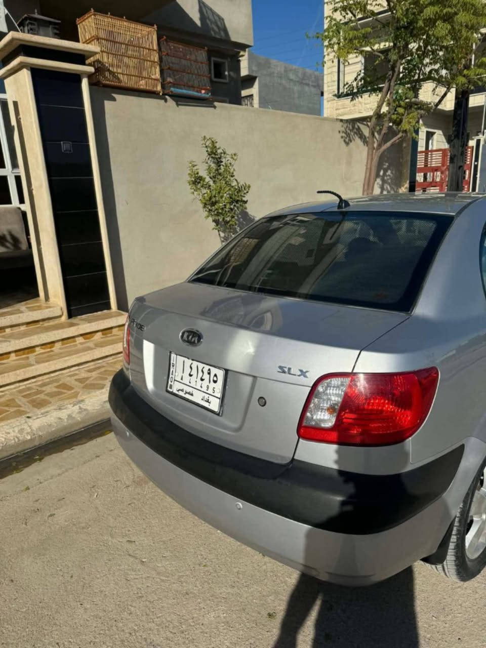 كيا برايد موديل 2007 رقم بغداد مشروع وطني مصبوغ صبغ عام جماليه شرط. ضربة جاكوج مابيها محرك شرط كير توماتيك هزة جديده رقم الماني تبريد شرط تدفئة شرط طخم تايرات والسياره كدام العين جاهزة من كل شي دينار ماتصرف عليها. السياره موجوده بلموصل جانب الايسر 
السعر 88 $ قفل موصل ايسر


**إذا كنت صاحب هذا الإعلان وتريد حذفه لأي سبب، رجاءا أرسل رسالة إلى الدعم الفني**