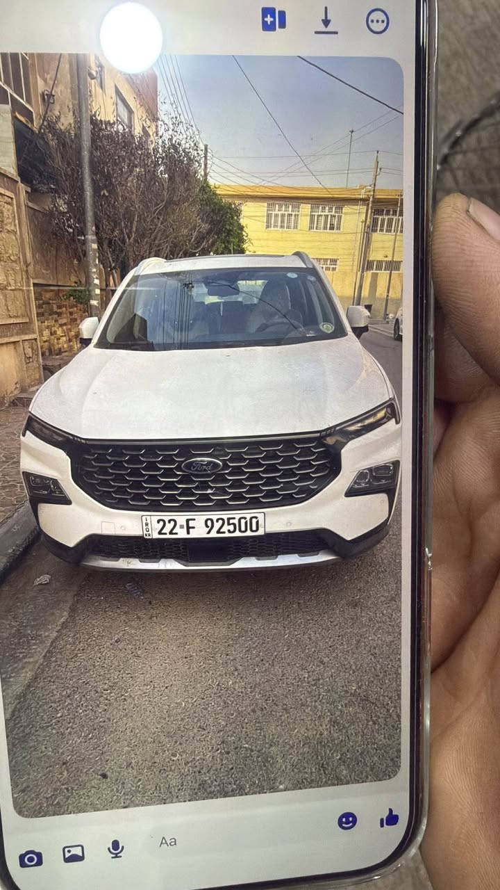 ford territory 2024 full muasafat limited 
Zaman sharika 5 sal 
Besbux be ledran 
20 000km roishwa أربيل, العراق


**إذا كنت صاحب هذا الإعلان وتريد حذفه لأي سبب، رجاءا أرسل رسالة إلى الدعم الفني**