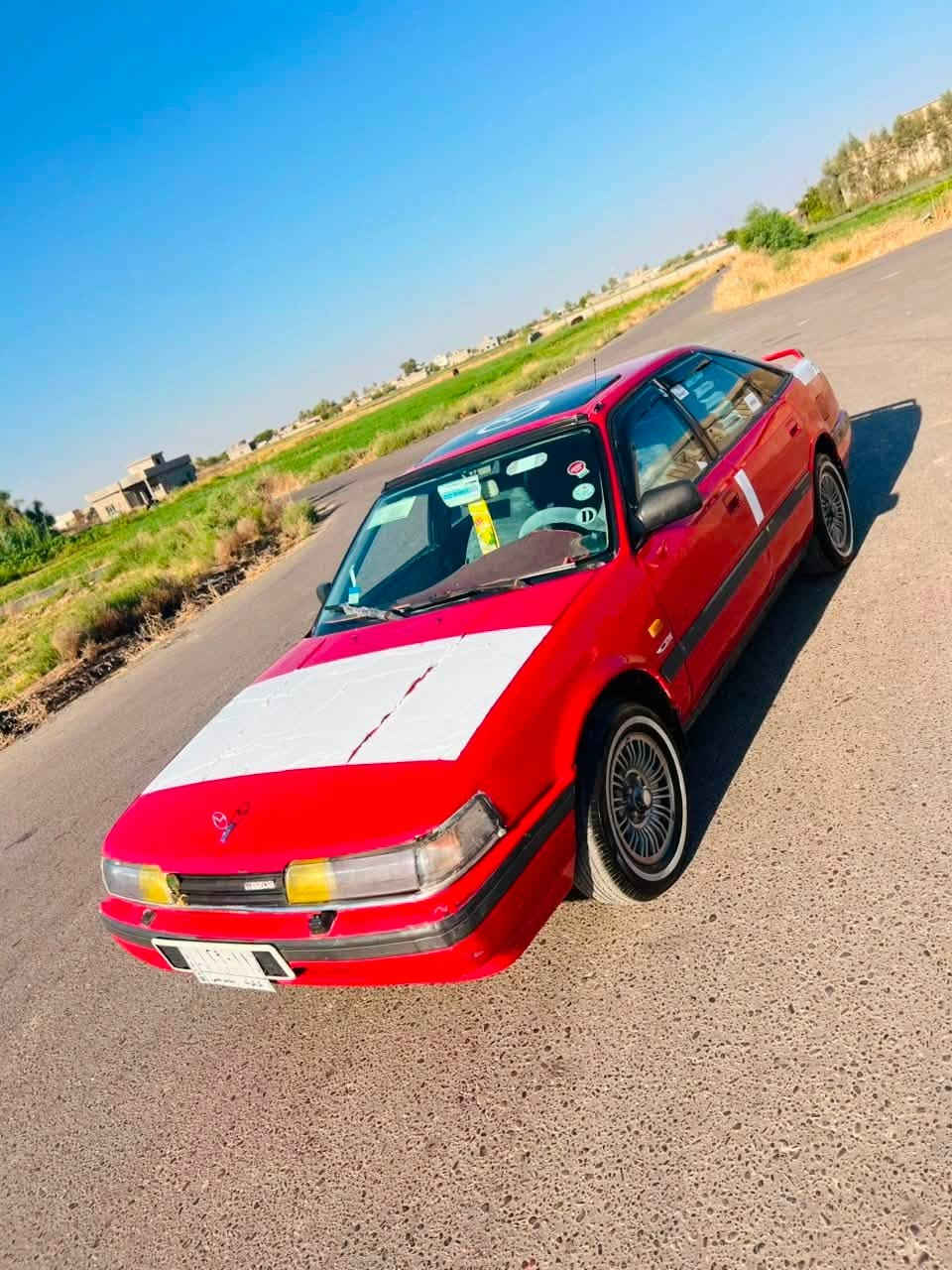 مازده. للبيع 626   بسعر مناسب
كير عادي بلادي  موديل1991
٤جام كهرباء  سلايت باور ستيرن
محرك. /وكير / وصدر /   كهربايات /. كله شرط 
باتري جديد. 
ويل كب
سياره جاهزه من كلشي 
رقم   كركوك الماني
سنويه لل 27
مكان السياره تكريت
مشروع وطني 
السعر 31
وبيها مجال رقم التلفون ***********
