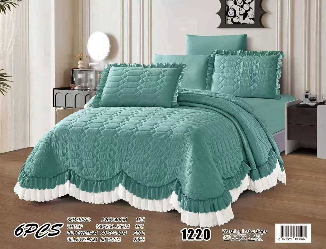 فرشة مقرنص نفرين داير كشكش من كل الجهات 

خامة قطني ثقيل جداً 

موديل  إيطالي نازك جدا 

المحتويات 6 قطع 

متوفر كل الالوان 
قياس فرشه ٢٤٠*٢٢٠


**إذا كنت صاحب هذا الإعلان وتريد حذفه لأي سبب، رجاءا أرسل رسالة إلى الدعم الفني**