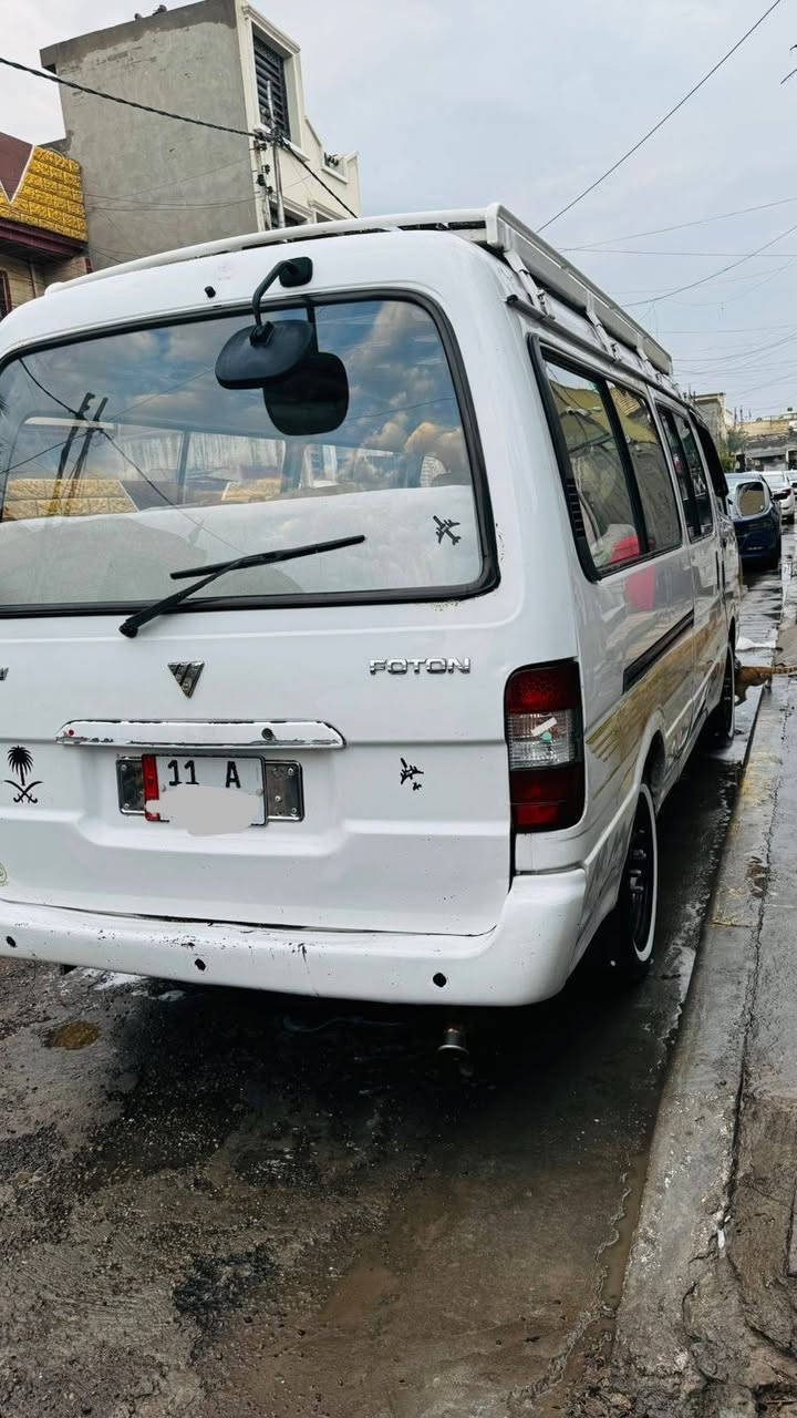 السلام عليكم
للبيع بدون مراوس 
بدون اقصاط ولا وعدة 
السيارة حرة تحويل مباشر بأسمي من 2009
رقم وسنوية بغداد جديد
معفية من الظريبة ومصفرة هيئة وغرامات 
شرط ابيع تحويل لا غير 
موديلها2009 
مكينة كير بلادي كلة جديد كلج جديد 
تايرات جديد صدر جديد
بدون صبغ وظربة مكفولة 
١٤ راكب 
مكاني بغداد الكرخ حي التراث 
 ***********
