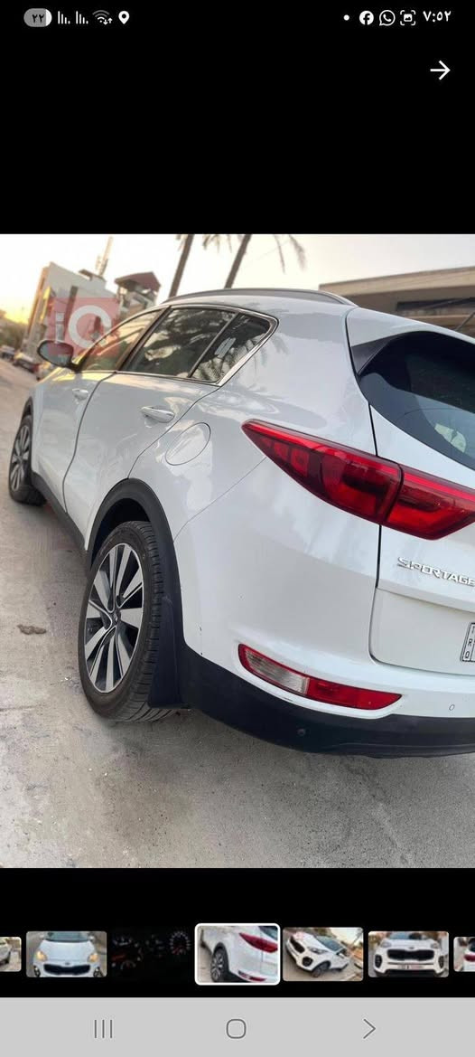 سلام عليكم سبورتج 2018خليجي للبيع كفاله عامه شرط السونار  فول مواصفات عدا الفتحه
سياره جاهزا كير مكينه صدر جدد
تخم تايرجديد 
باتري جديد 
بصمه تحكم ستيرن جهتين
شاشه اندرويد كامره حساسات
3انضمت قياده اوتوهولد مثبت سرعه
محرك 2000دوش 
منضومه زنون عالي ناصي 
تبريد قطعتين ثلج 
مري شفط أشارت ترحيب 
رقم دولي تحويل ثاني يوم سنويه لل30هزا جديده
سياره حلوا وبل شوف احلا من الصور مكاني بغداد البياع 
السعر 188وبيها مجال حك الجيه رقم ***********
