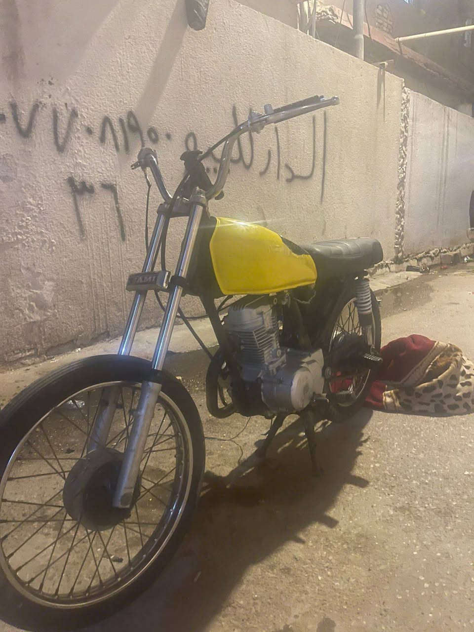 سلام عليكم دراجه ايراني نضيفه محرك مفتوح مره وحده فصلته نغمه شرط دراجه نضيفه مكفول من سرقه سعره350وبيه مجال حك جيه عنواني بصره جمهوريه ***********
