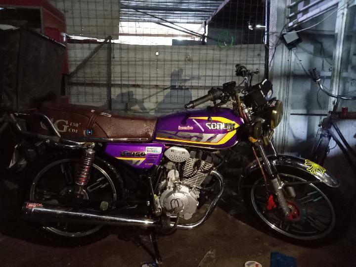 دراجة ايراني 2023 اوراقها كاملة تترقم اذا تريد ترقمها بيها اوراق كمرك نضيفة خير من الله مكاني بغداد الدورة سعرها 650 بيها مجال للشراي ***********
