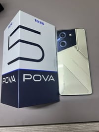 تكنو بوفا ٥ • شاشه مكسوره • للبيع