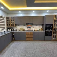 فاترينة رفوف • خشب MDF تركي • الشرقاط صلاح الدين