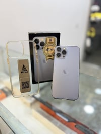 ايفون 13 برو ماكس كاملة غراضة بطارية 92 نضافة %100 السعر 725 الرقم 077...