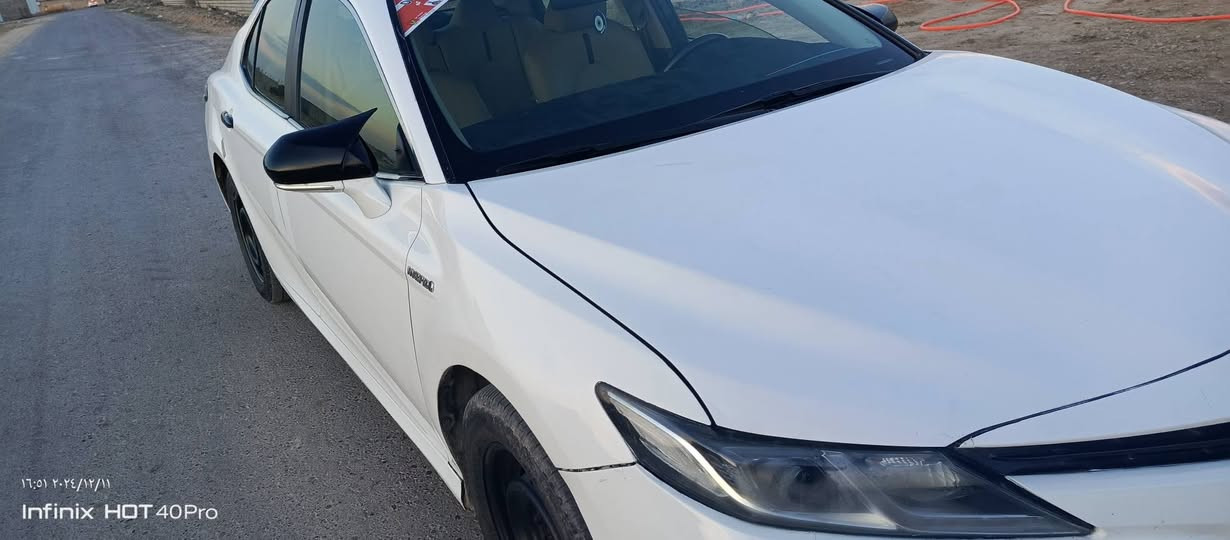 كامري خليجي موديل 2022 كير محرك بطاريه شرط ضرر جاملغ خلفي تبديل باب سائق والخلفي صبغ  عام رقم بغداد للبيع او المراوس ***********
