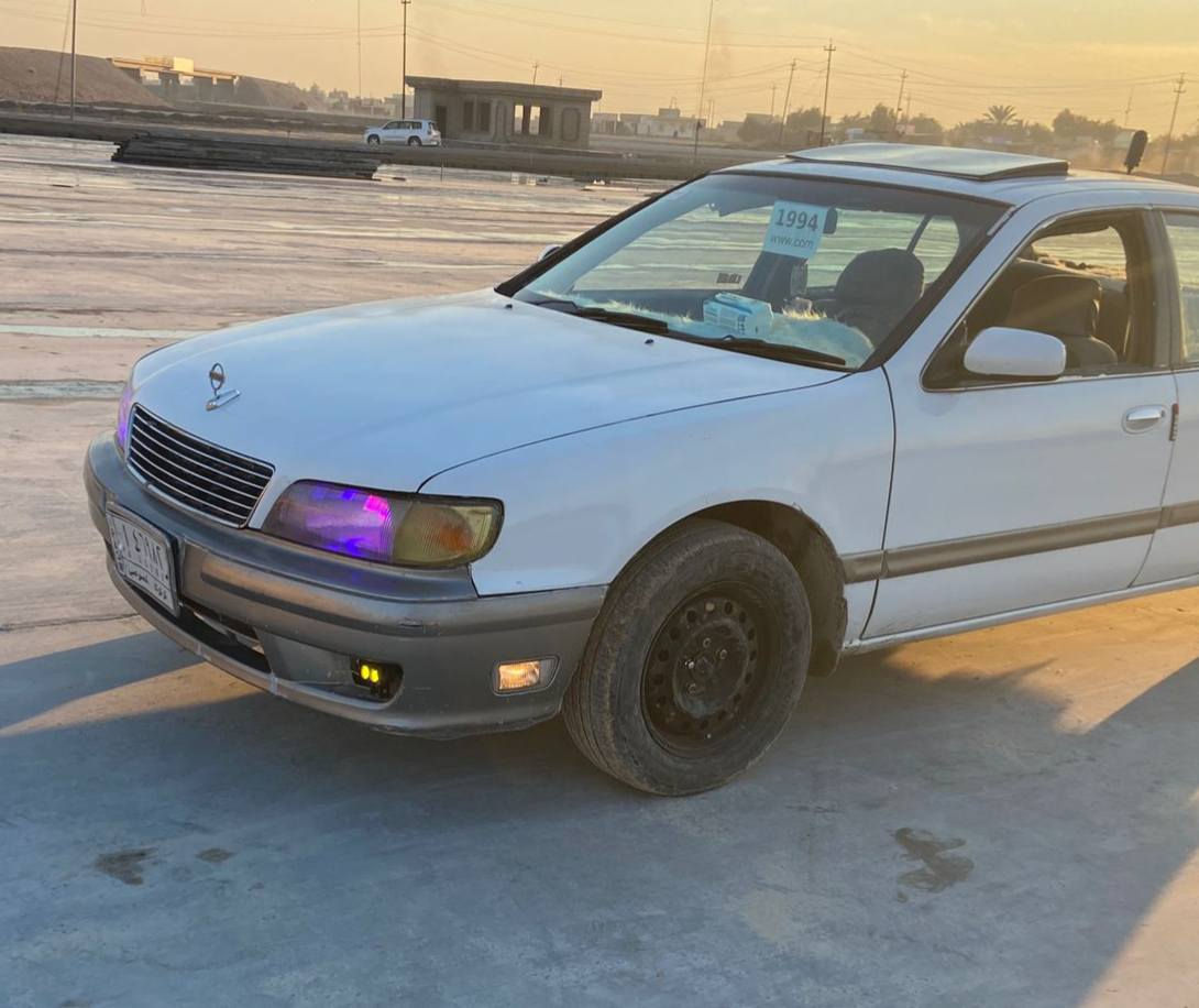 السلام عليكم
للبيع او مراوس 
نيسان مكزيما موديل ١٩٩٤
رقم كركوك شرط التحويل 
كير محرك كامري 
شرط الكير والمحرك 
مصبوغه جماليه فقط خاليه من الضربه 
تايرات نص فوكَ نص عمر 
صدرها فوكَ نص عمر 
كهربائيات شغاله 
گشرها حلو حيل 
السعر ٢٨ وبيها مجال 
للاستفسار 
***********
***********
