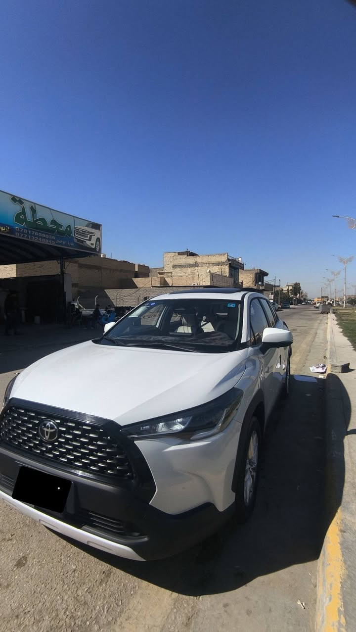 السلام عليكم 
كورلا كروس للبيع موديل 25 
((مكفولة ما عدا شخط بسيط باب الجنطه موضح بالصورة 
وبارد 3 أصابع اثناء التنزيل في باب خلف السائق)) 
((مطلوبه للمصرف راعي وكفيل موضفين زوج وزوجته نفس البيت يسكن بابل))
ماشيه 18.    رقم بغداد تستلم وكالة 
المواصفات 
📌 اربع كامرات 360
📌جام اربعه اوتو 
📌 رادارات اماميه 
📌اتو هولد+ هند بريك اوتو 
📌فتحة سقف 
📌بصمه تشغيل 
📌وبعد اكو مواصفات 
السعر 💲142وبيه مجال 
📍العنوان كربلاء المقدسة 
الهاتف ***********
