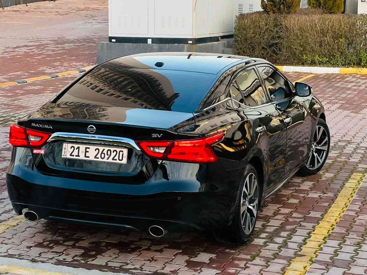 Nissan maxima 2017 sv 
کوشن جلد
کوشن کارەبا
کوشن سارد و گەرم
بەسمە
شەغال
پێش و دوا حاسە
کامێرە
شاشە گەورە
مەرکەزی
کار پلەی
سوکان ڤۆلیۆم
تەحدید سورعه
٢ مۆد سپۆرت+نۆرمال
بێ بۆیاخ بێ گۆڕاو 
گێڕو مەکینە بەشەرت نەکراوەتەوە
سەنەوی تا ٢٠٢٩ تازەیە 
ڕۆن و هایدرۆلیکی تازەیە
شوێن:سلێمانی
ژت:*********** السليمانية, العراق
