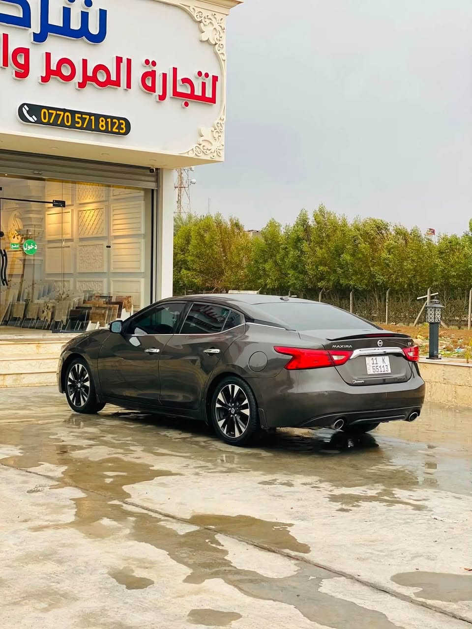 Nissan Maxima 2016 SV
بيع او مراوس

السعر93 وبيها مجال

نيسان ماكزيما Sv 2016

مواصفات

بصمه 

بصمة ابواب

تشغيل عن بعد

تحكمات استيرن

تحديد سرعه

مانع انزلاق

شاشه كبيره

ماوس شاشه

نظام سبورت

كشنات جلد

كشنات كهرباء

تبريد قطعتين ثلج

وبعد بيها مواصفات هوايه

ماشيه115 كيلو 

سياره وارد امريكي صبغ عام بدون ضربه ومعجون

كير مكينه صدر امامي خلفي كفاله

رقم بغداد شرط التحويل مكان ديالى

رقم الهاتف ***********
