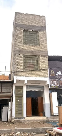 نص بنايه للبيع مساحه ٧٢ متر للبيع الوجه ٤ نزال ١٨ ماجره بل الكامل إيجا...