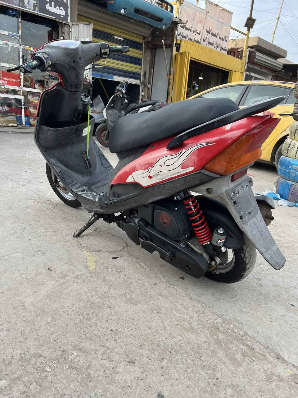 سلام عليكم دراجه ماكس عدله دراجه شلعه ومعدل فول لايت عدسه بلادي كهربائيات كله شغاله ما بيه اي نقص فول ملاح مكفوله كفاله عامه رقمي *********** مكاني بغداد حي نصر
