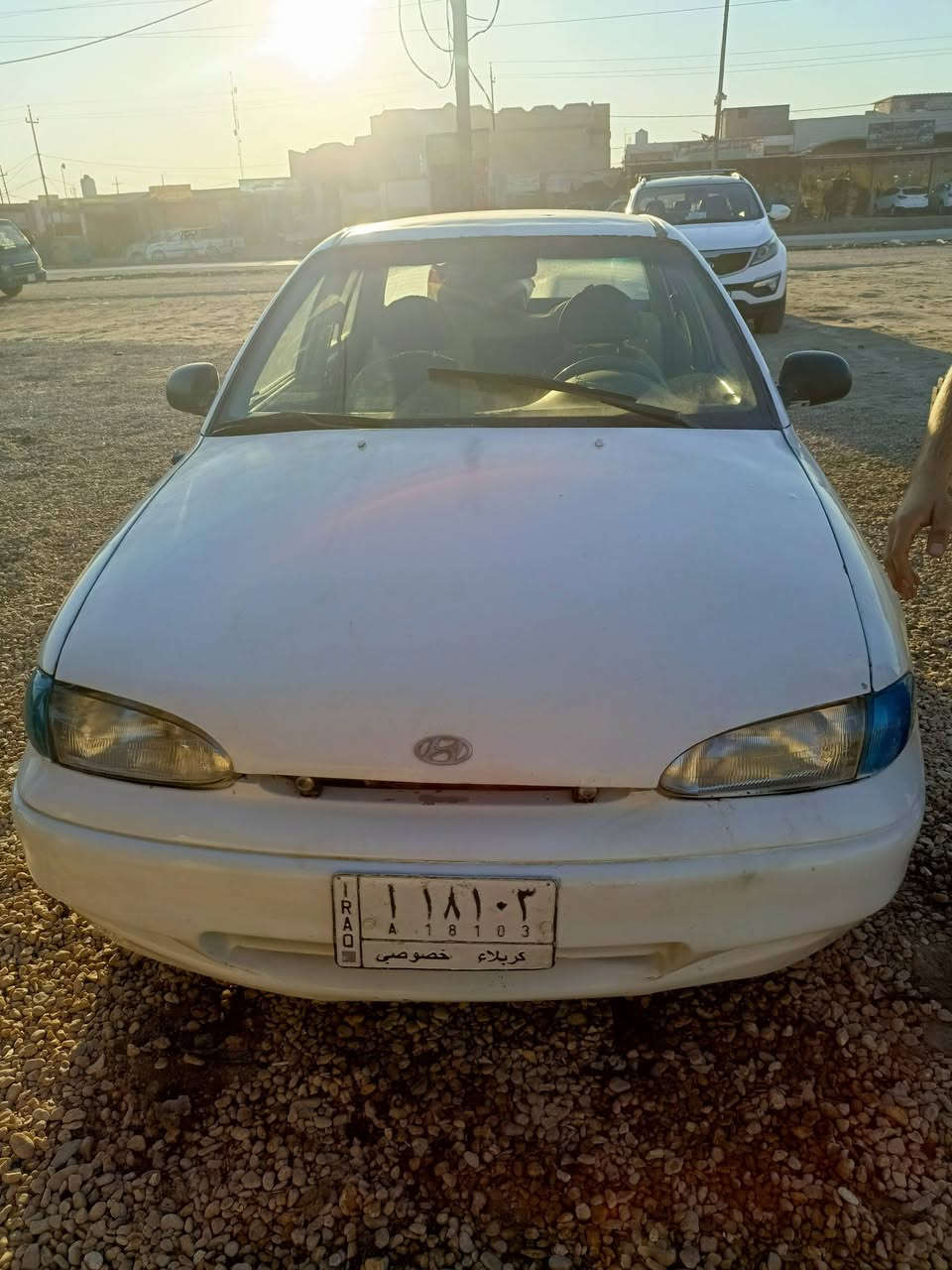 هونداي اكسنت موديل 96 اوتومكينه كير مكفولات حداديه تخم تاير كهربائيات شغاله مكاني  بابل القاسم السعر33بيه مجال بصيط ***********
