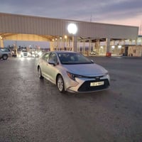 سياره كورلا للبيع موديل ٢٢ ماشيه ٤٩ سياره بدون قطره صبغ قطعه واحد بدل ...