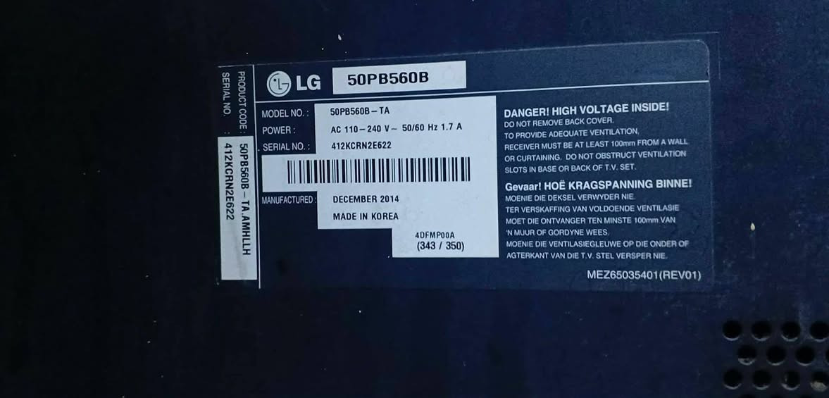 شاشه ال جي كوري الاصلي باب اول حجم 50 بدون نت السعر 125 قفل بغداد العبيدي حي البتول


**إذا كنت صاحب هذا الإعلان وتريد حذفه لأي سبب، رجاءا أرسل رسالة إلى الدعم الفني**