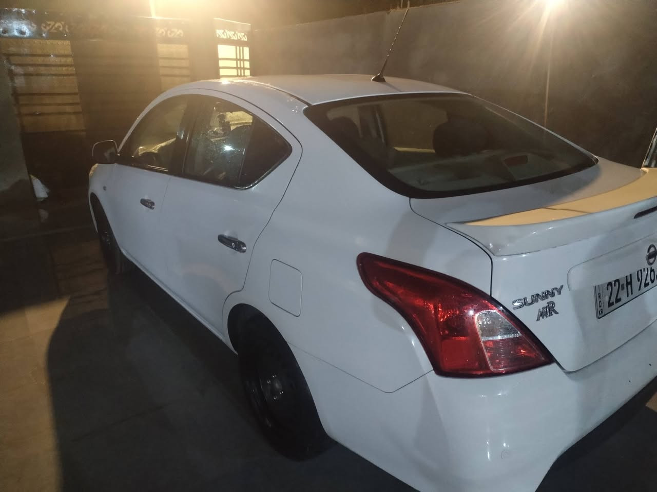 السلام عليكم نيسان سني هندي بليتة زرگة كفالة عامة ماعدة الضربة الموضحة 2022السعر 110وبيهة مجال قليل ***********
