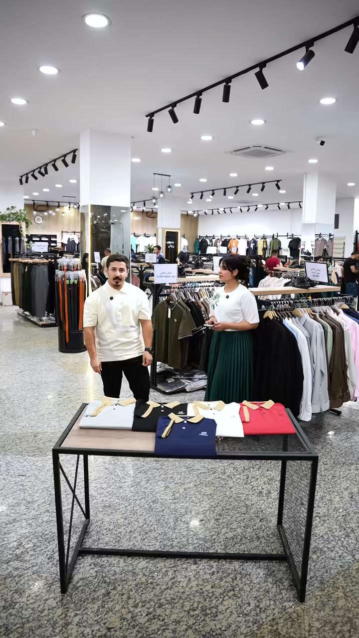 💯استثمر بأناقتك ، ولاتفوت احدث الموديلات الصيفية
👕وفرنالكم تيشيرت بخامة حجرية أصلية
💰الـسعر : القطعة بس 6 آلاف عرض خاص🔥
📏القياسات المتوفرة: L – XL – 2XL – 3XL – 4XL
🚕التوصيل: بغداد 5 آلاف - المحافظات 6 آلاف

💢 للحجز والاستفسار راسلونـا على الصفحة او زورونـا في فروعنـا
▪️ بغداد – زيونة – شارع الربيعي – مقابل جدار سنتر
▪️ بغداد – الدورة – شارع المصافي – داخل الدورة مول
▪️ بغداد – حي الجهاد / حي الحسين – داخل العربي مول
▪️ بغداد – القاهرة – قرب جامع النداء – مجاور التانكي
▪️ واسط – الكوت – شارع المغرب – قرب فلكة العمارة
▪️ الأنبار – الفلوجة – داخل الفلوجة مول / الطابق الأول
📞 زين: *********** - آسيا: ***********

💢 للمزيد من العروض تابعوا صفحتنا على التليگرام
https://t.me/modren_man1

#تيشيرت-صيفي #عروض #تشيرت-حجري 
#تخفيضات
