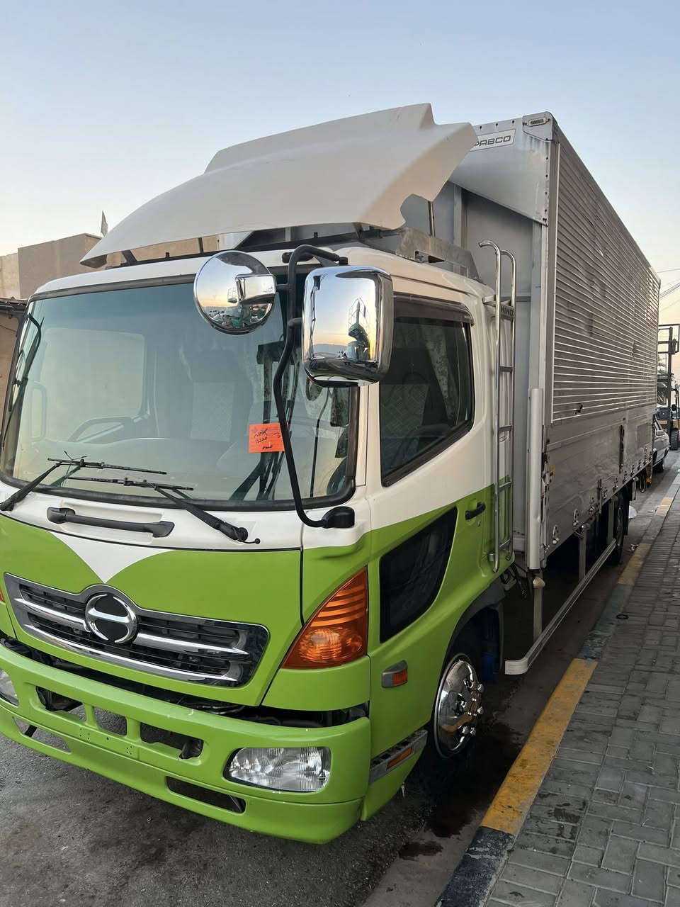 هينو حافضة دخول جديد مكينة ستة سلندر سوبر تسجيل بسم مشتري رقم بصرة مكان سيارة بصرة***********
