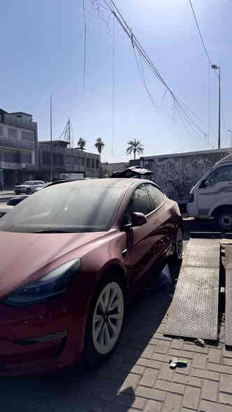 تيسلا موديل 3 تك ماطور الشحنة الكاملة تمشي 515 كيلو
موديل 2023 لون احمر داخل اسود
السيارة بيها جاملغ خلفي جهة الراكب حار وصبغ وبيها بابين طبقة كلير جلاتين من امريكا عكس جهة الراكب 
السيارة ماعرضتها للبيع بسبب مشيها ماشيه 116 الف ميل وياها بطاريتها كاملة مكملة ترقيمها مجاني باسمك مباشر 
رقم الشاصي : 5YJ3E1EA7PF460063
سعرها 146 ورقة وبيها مجال كلش زين 
رقمي 0780 399 2847 تواصل عالخط او واتس موجود بكل وقت
