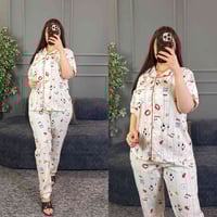 تراك نسائي • كريشه قطني • مقاسات L XL XXL