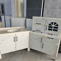 كاونتر المنيوم • مرمر • متر واحد