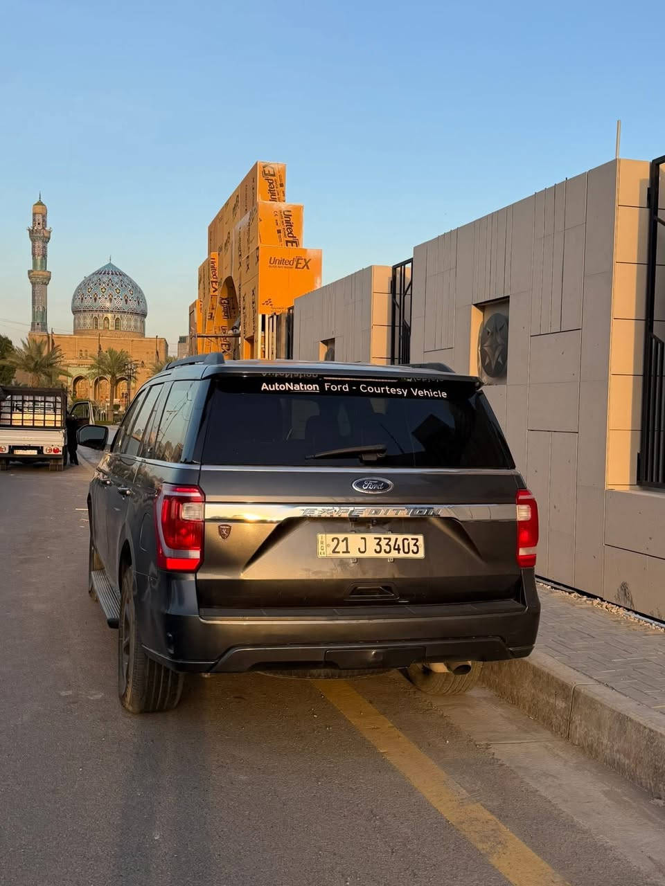 فورد اكسبديشن موديل 2021
امريكي بدرن حادث 
فقط جاملغ خلفي صبغ وباب السائق والخلفه بارد 
ماشيه ٥٩ الف
رقم سليمانيه 
السعر ٢٧٥

بيع او مراوس ب اقل 

عنوان بابل الحله 
***********

