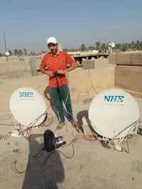 لا تحتار اذا شبكتك ضعيفه او الصحن متحرك او تريد تنصب صحن جديد ...عماد ...