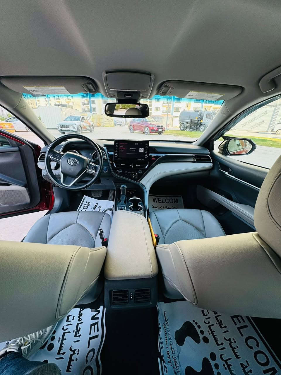 ‏Camry xle Hybrid 2022🔥
‏🇺🇸‏ وارد امريكي 🇺🇸
✅ماروني

ماشية  117,000K

الضرر :-  تبديل باب الصدر واربع اصابع من الجاملغ الأمامي حار وصبغ 

(وقطعتين كلير من امريكا)
صور الحادث مرفق

🤍مواصفاتها 🤍
🛡️محرك : 2500
🛡️ويل كب 18 تايرات بروجيستون 
🛡️لدات اماميه و لايت امامي led بلادي 
🛡️لدات خلفيه led 
🛡️داخل كريمي بلادي
🛡️قيادة ذاتيه 
🛡️بصمه دخول و تشغيل  
🛡️تشغيل عن بعد
🛡️كشنات جلد
🛡️كشنات الاماميه كهربائيه
🛡️كشنات تدفئه  
🛡️تدفئة بالستيرن
🛡️سايد بريك كهربائي 
🛡️اوتو هولد توقف بالازدحامات 
🛡️وضعيات قيادة سبورت نورمال ايكو
🛡️نظام EV MODE
🛡️مثيت سرعه تفاعلي قيادة اليه 
🛡️اناره داخليه led
🛡️مري تعتيم للضوء العالي
🛡️شاحن وايرلس
🛡️تبريد منفصل
🛡️جام اوتو
🛡️حساسات اماميه 
🛡️حساسات خلفيه
🛡️نظام مراقبة الطريق
🛡️رادار امامي 
🛡️رادار خلفي 
🛡️رادار جانبي 
🛡️توقف تلقائي
🛡️تخم تايرات جدد بلادي

✅رقم بغداد الجديد تحويل ثاني يوم
وبعد بيها هواي مواصفات 

السعر 195 وبيها مجال
مكاني بغداد

للاستفسار التواصل على الخاص


**إذا كنت صاحب هذا الإعلان وتريد حذفه لأي سبب، رجاءا أرسل رسالة إلى الدعم الفني**