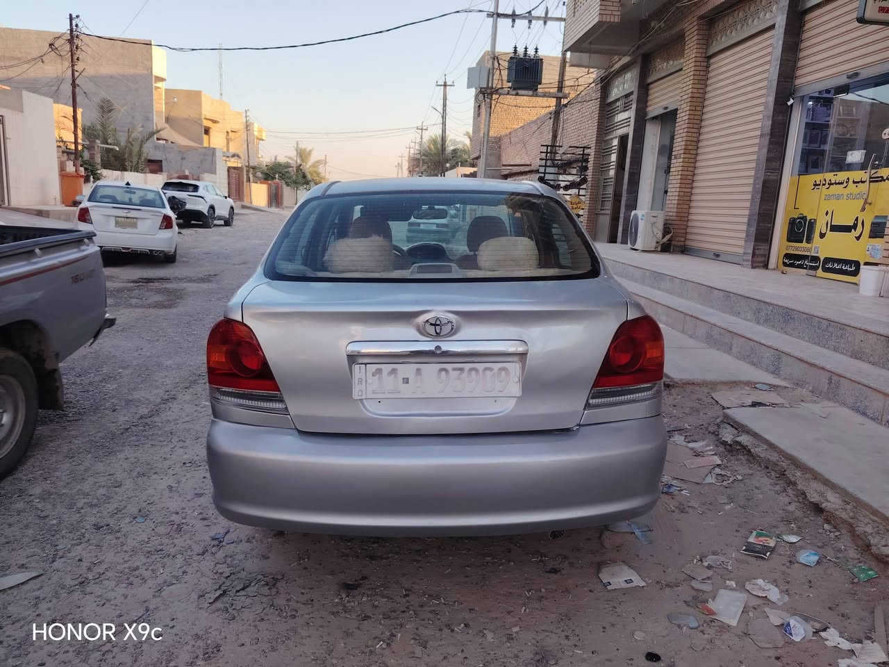 تويوتا ايكو 2005 فول اوتوماتيك رقم بغداد دولي محرك جديد كورله ١٦٠٠ تبريد جديد سياره مصبوغه عام جماليه ما ناقصها كل شيء  60 وبيها مجال للشرايه ***********

