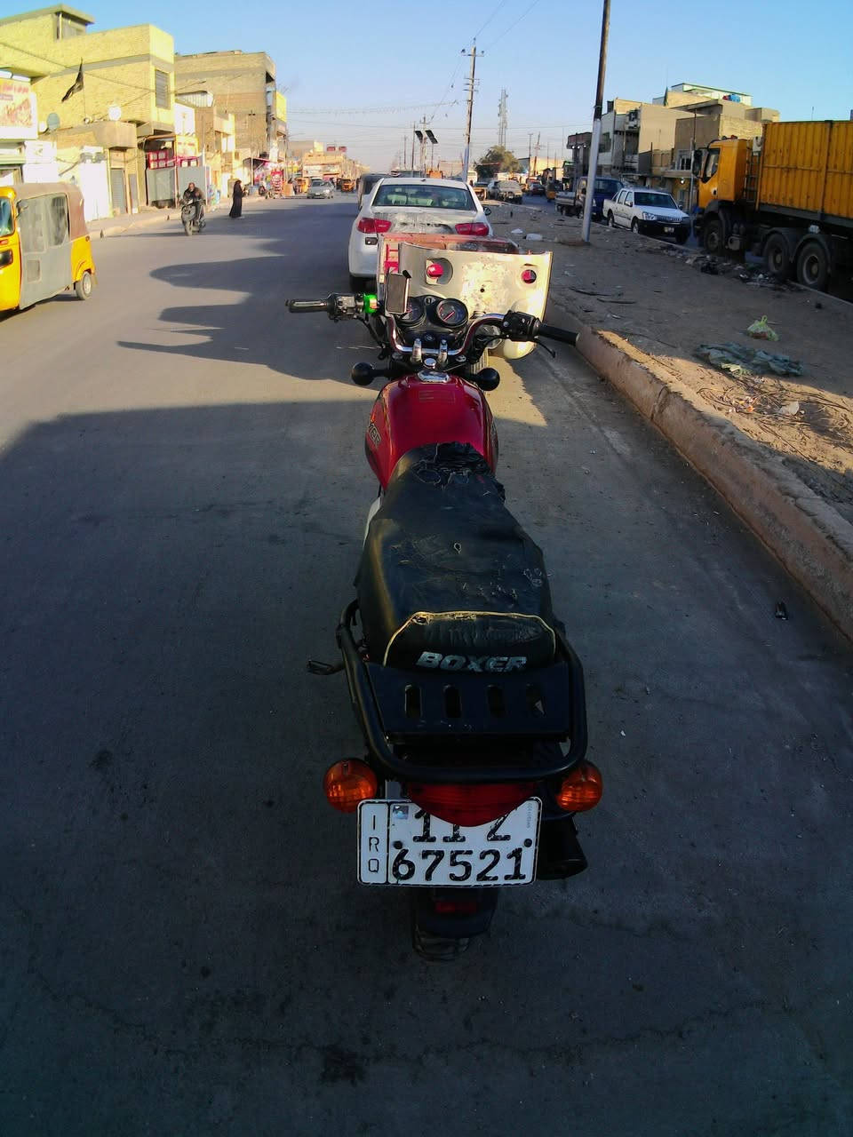 سلام عليكم دراجه بوكسر للبيع مرقم وسنويه رقم بغداد نگليزي 4تحويل ثاني يوم موديل 19 دراجه فقط مفتوحه الدراجه كلها شغاله شلعه ومعدل خير من الله بس بسلام عليكم دراجه بوكسر للبيع مرقم وسنويه رقم بغداد نگليزي لبدايه تبخر شي قليل وره شويه يروح البخار لاستيك ولف وميثر اذاتريد تعوفه ونته بكيفك هاي كل التفاصيل ولمقطعه هم ناشره تكدر شوفها نقصها باتري محتاج وجاي ابيعها لو ما محتاج مابيعها السعر بمليون 350 هذا رقمي واتساب او سيم كارت ***********
