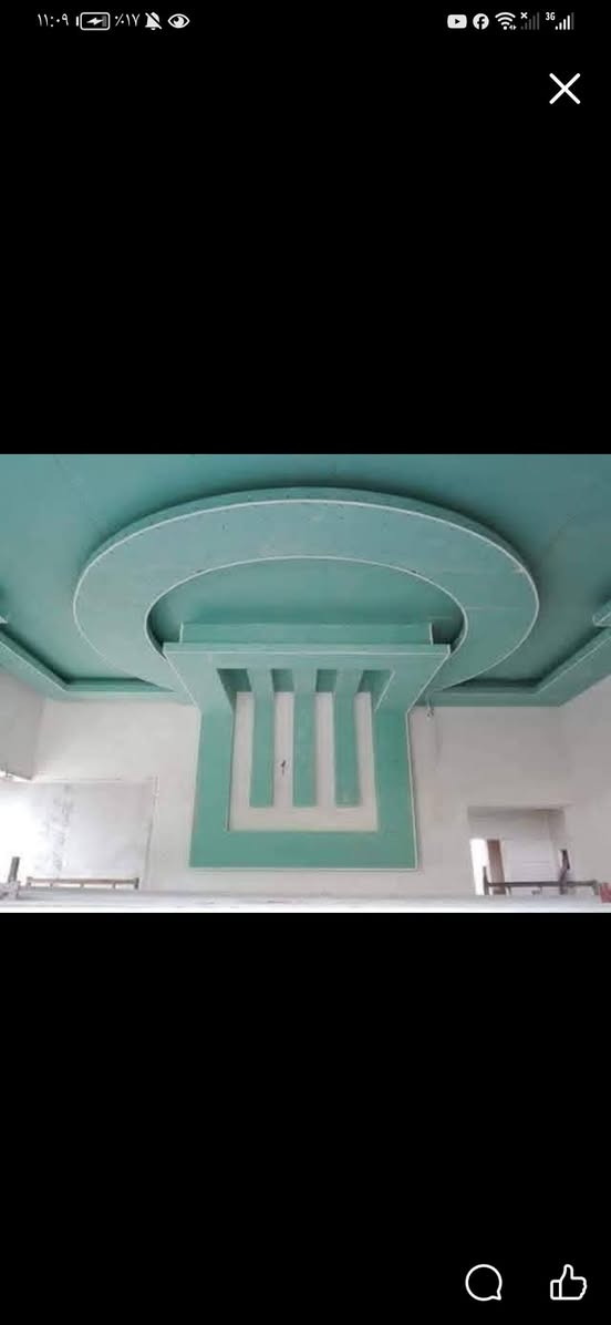 السلام عليكم نعمل كافه انواع الديكور والاصباغ وبديل الخشب سقوف ثانويه بأسعار مناسبه لتواصل ***********
