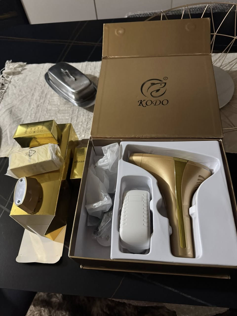 ليزر للبيع، بشرط الجودة وأن يكون أوروبي أصلي.
يأتي مع 3 رؤوس:
واحد لمنطقة البكيني،
واحد لكل الجسم،
وواحد لتقليل التجاعيد.
السعر: 100 ألف.


**إذا كنت صاحب هذا الإعلان وتريد حذفه لأي سبب، رجاءا أرسل رسالة إلى الدعم الفني**