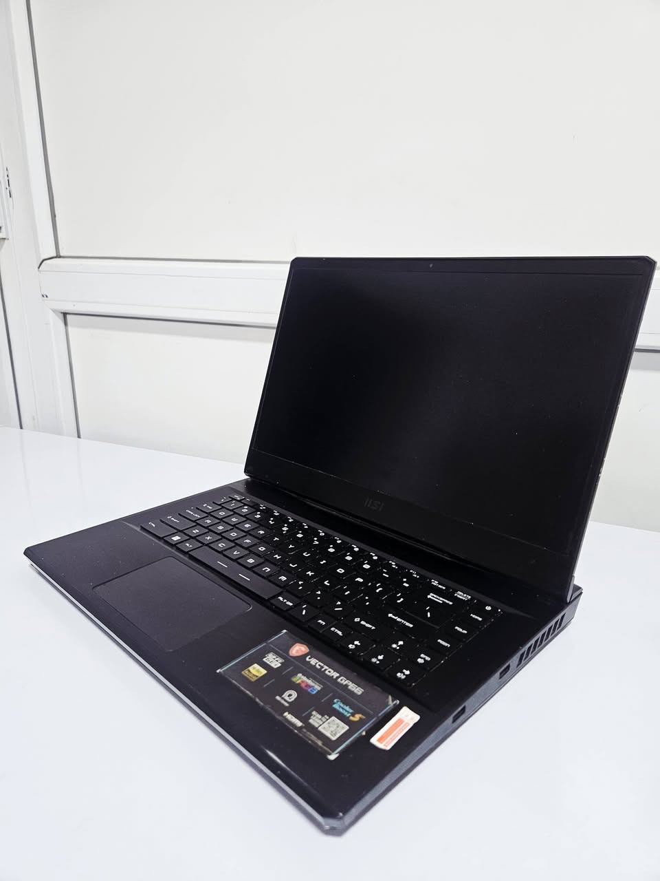 بمواصفات قوية جداً للبيع 🔥
💻 MSI Vector GP66 12UHSO ⚡ Intel Core i9-12900H (جيل 12) 🎮
 NVIDIA RTX 3080 Ti 16GB  الكارت هذا بقوة ال 4070 واقوى لان ti
🚀 RAM 32GB DDR5 💾 تخزين 1T 🔥

 مناسب للألعاب، المونتاج، التصميم، البرمجة والذكاء الاصطناعي.

✅ أداء عالي جداً ✅ كرت شاشة من الفئة العليا ✅ جاهز للاستخدام بدون أي مشاكل
يوجد توصيل لجميع المحافظات جهاز مضمون ونضيف جدا السعر مليون و ٢٥٠ الف
📩 للاستفسار والسعر مراسلة الخاص.
***********
