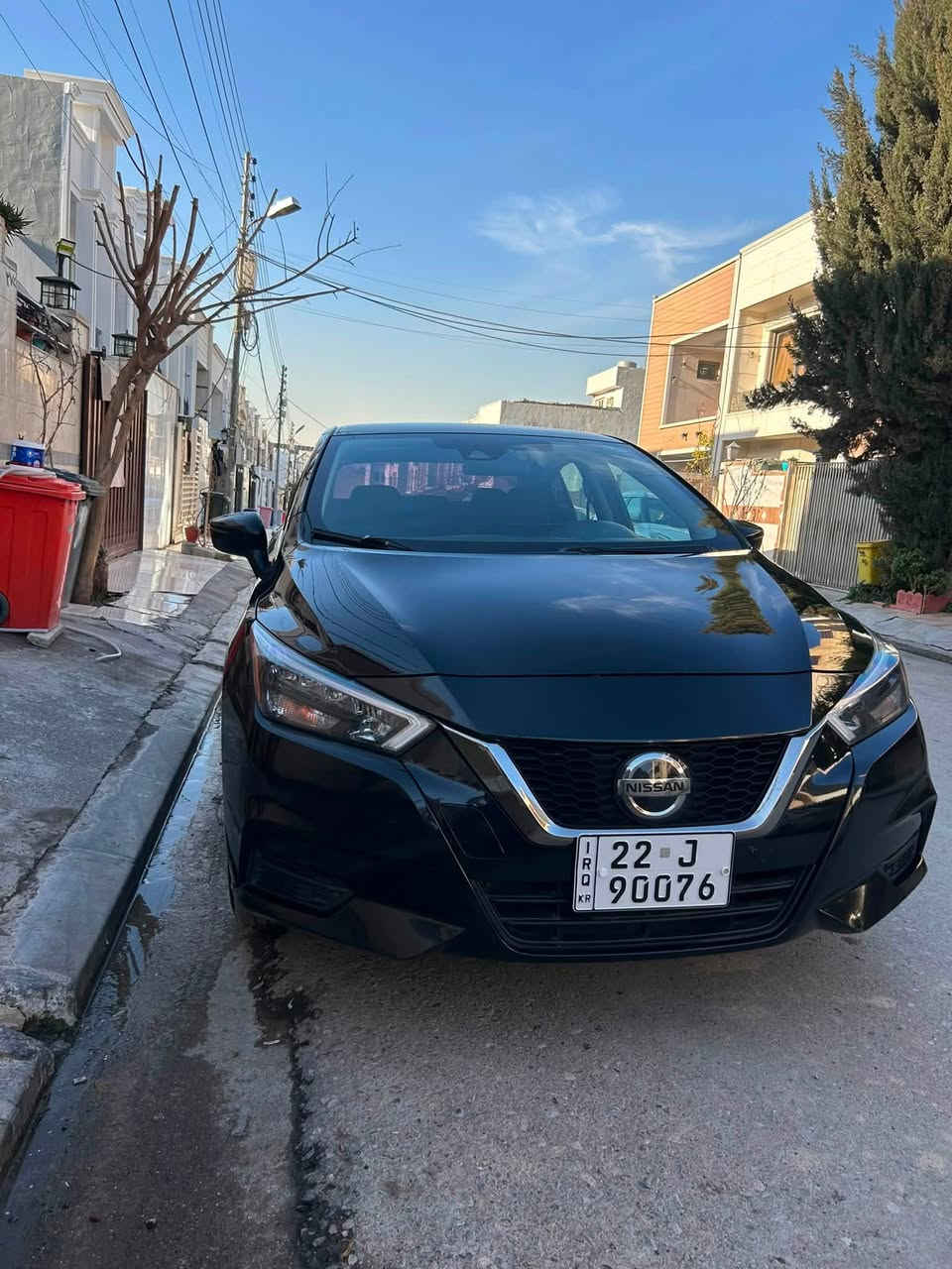 فيرسا  SR
 فول 2022
باب صبغ +نص الجاملغ الخلفي فقط صور الحادث موجوده بل منشور

السعر ١١٨ بيها مجال بسيط
مكان السياره اربيل 
تفاصيل أكثر اتصل واتس
كورك ***********. 
أسيه ***********.
