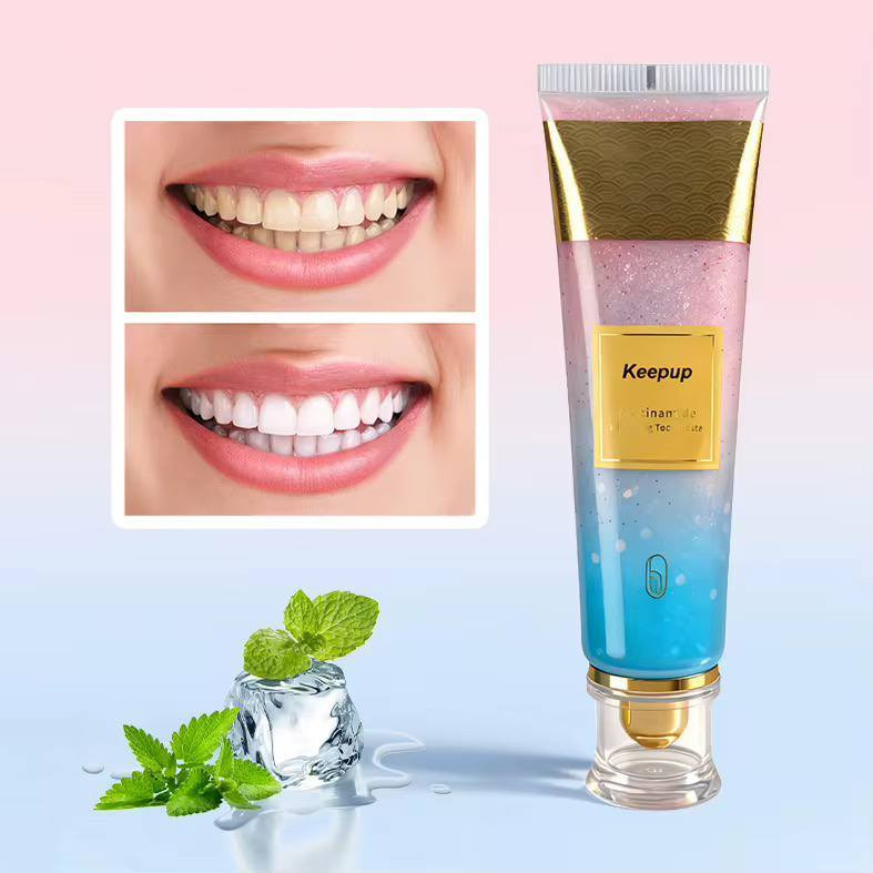 معجون الأسنان  الأصلي UTOGRU
بتأثير التبييض بالنياسيناميد ✨

💙 تركيبة جل ثنائية اللون
✨ تبييض + انتعاش + عناية متكاملة
💫 شكل فاخر ونتيجة واضحة من أول استعمال
 يهدف إلى إزالة البقع بشكل فعال وتعزيز النفس المنعش وتوفير عناية لطيفة للأسنان واللثة، وتبييض الأسنان دون التسبب في حساسية. ✨

تشمل فوائده الرئيسية: 
تبييض الأسنان من خلال إزالة بقع القهوة والشاي، الحفاظ على نفس منعش طوال اليوم بمكونات النعناع الطبيعية، العناية باللثة وتقويتها، وتوفير تركيبة لطيفة ومناسبة للأسنان الحساسة بفضل مكونات مثل الزيليتول والنياسيناميد😍😍
المنشأ أمريكي الأصلي 🇺🇸


**إذا كنت صاحب هذا الإعلان وتريد حذفه لأي سبب، رجاءا أرسل رسالة إلى الدعم الفني**