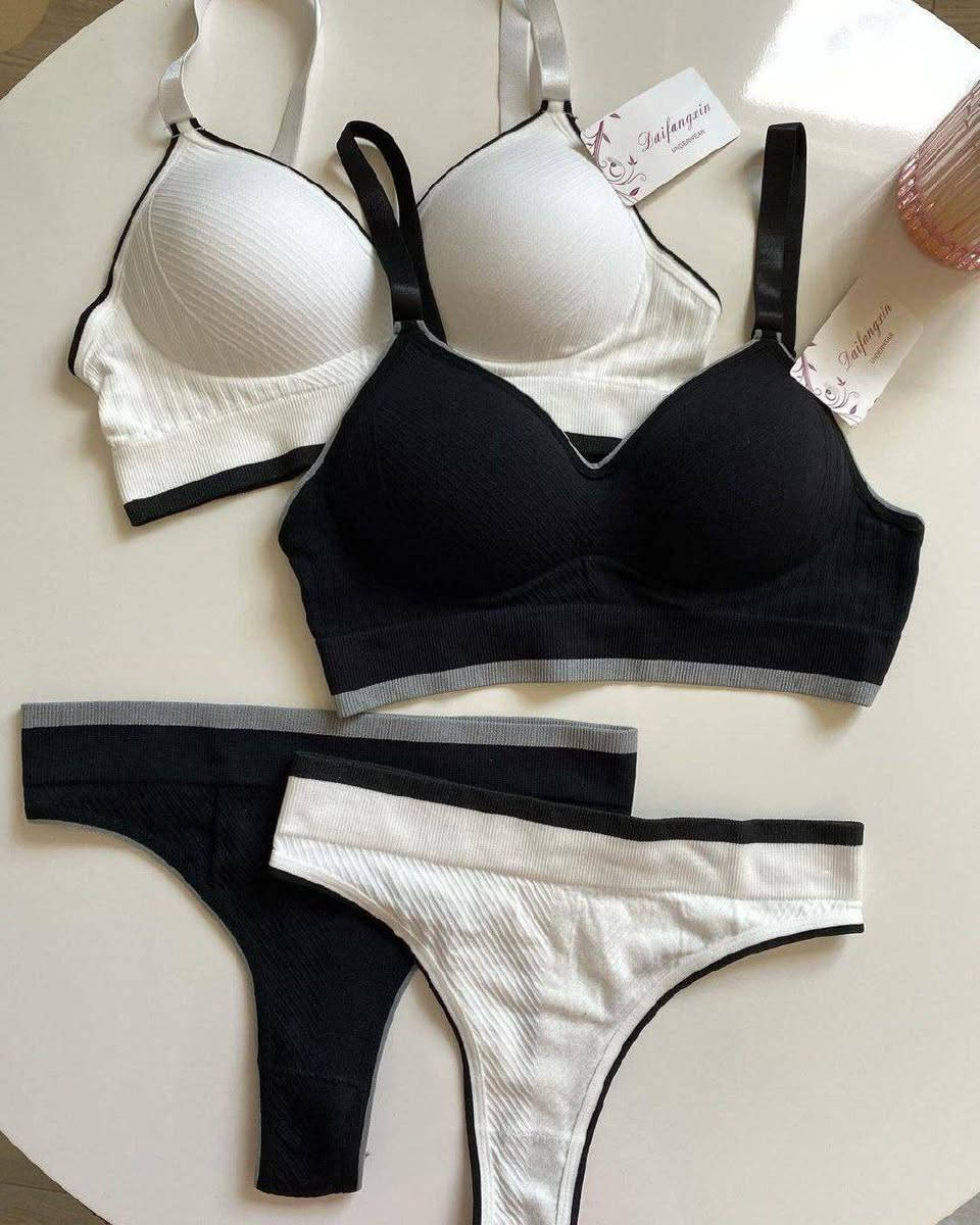 #جديدنا لاينتهي👙
سيت ملابس داخلي نسائي👙
درجة اولى…
لحمالة اسفنجة بدون عظم 
كوالتي عالي وخامة راقية✔️
✨ قطعه واحده  مسطح ماتبين تحت ملابس 
✨القماش تركي درجه اولى 💯🇹🇷
✨مريح جدا بالبس  
✨وتسمح بمرور الهواء 

القياسات :- (F) فري سايز
 يلبس من قياس
32الى36 
5الوان متوفرة:-
(-بصلي-بيجي-بنفسجي -اسود-سمائي)


**إذا كنت صاحب هذا الإعلان وتريد حذفه لأي سبب، رجاءا أرسل رسالة إلى الدعم الفني**