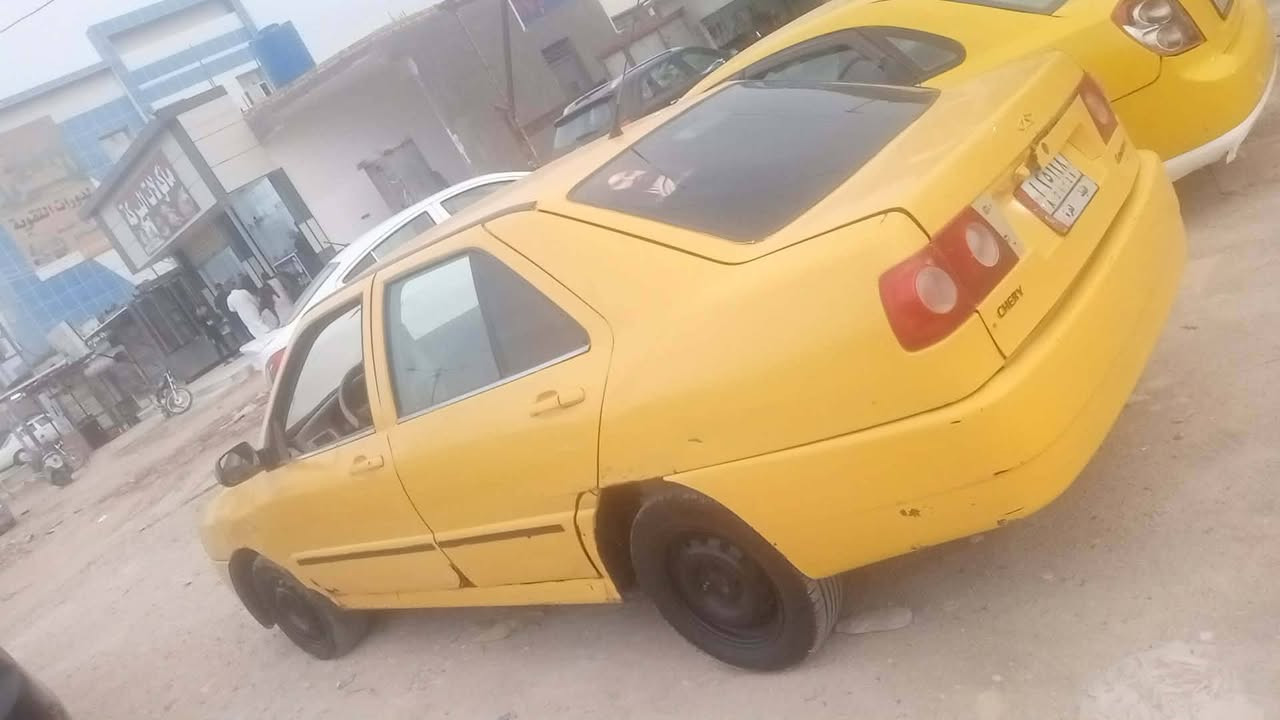 سلام عليكم سياره شيري
***********السياره نضيفه وحلوه
داخلها عوزه ترتيب شويه
مكينتها كورلا 1600 
سنويتها صاقطه ب 2019 راعيها موجود 
السعر 15 ورقه وبي مجال لل شراي
