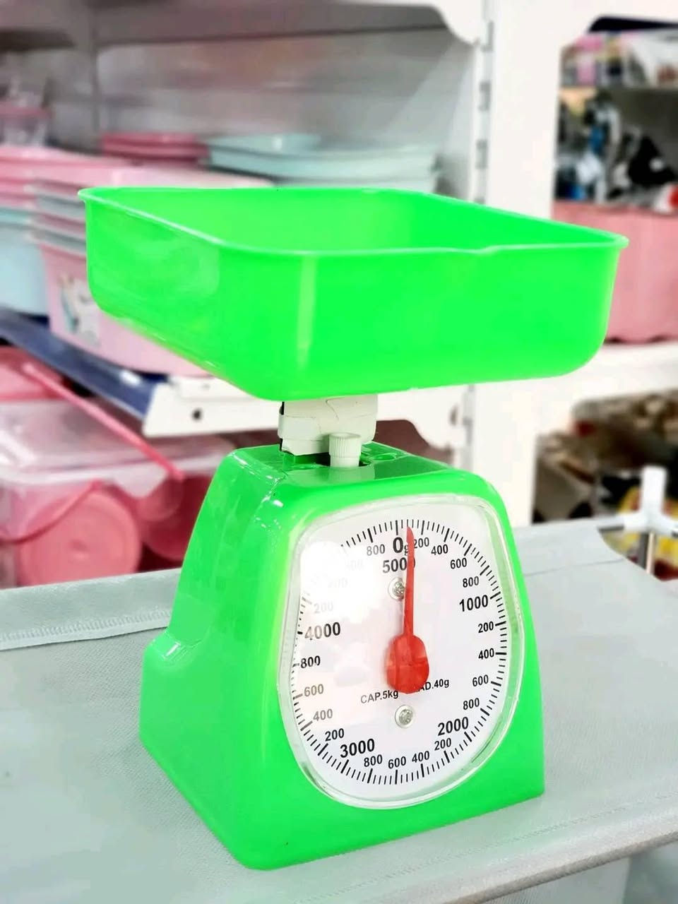 🥄⚖️ ميزان مطبخ ميكانيكي عملي بوعاء علوي لوزن المكونات بدقة 🍳
• سعة 5 كغم وتدرج 40 غرام
يتوفر خدمة توصيل لجميع المحافظات 🚕 بغداد, العراق


**إذا كنت صاحب هذا الإعلان وتريد حذفه لأي سبب، رجاءا أرسل رسالة إلى الدعم الفني**