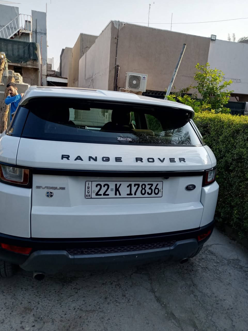 رانج ايفوك للبيع
خليجي
مكفوله كفاله عامه
المكينه مجفته
موديل 19
من سرداد
فول مواصفات
فتحه سقف
حساسات 360
مري شفط
رقم أربيل 
تحويل ثاني يوم 
السياره فول و مكفول
بيع مستعجل لغرض السفر
185  و بيها مجال 
مكاني بغداد زيونه 
للتواصل *********** رصيد
او *********** واتساب
