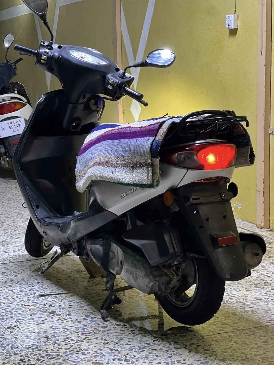 ‏دراجة بريز للبيع 2013 نظيف جدا شرط الفحص بدون لا اوراق ولا رقم السعر 850 وبي مجال بسيط للاستفسار *********** ￼
