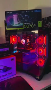 رايزن 7 7700 • RTX 5070 Ti • ٣ شهور