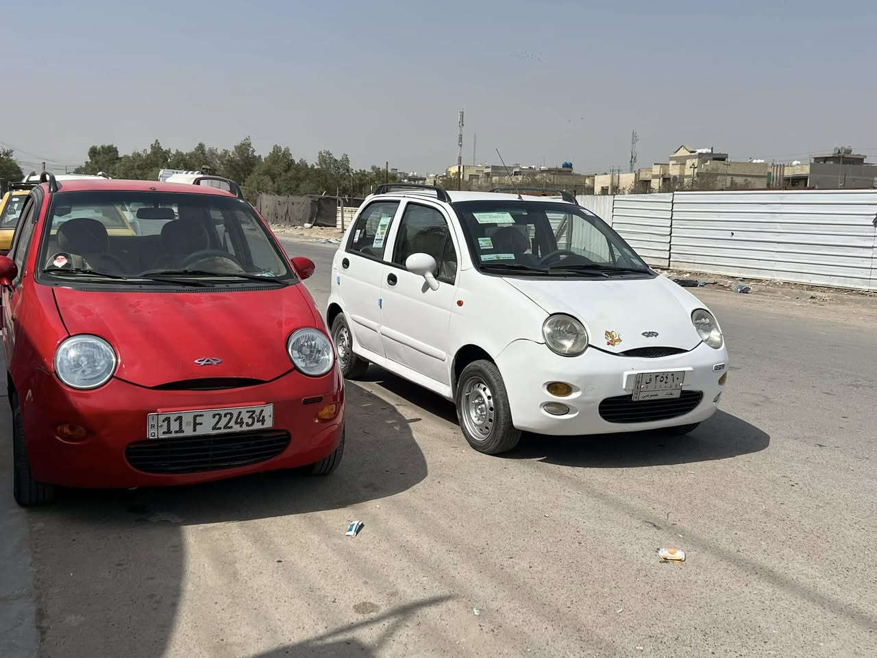 سلام عليكم كيو كيو ثنينهن اوتو   وحده مديل 2013 وحده 2012 مكفولات تبريد صدر كير مكينه كله مكفول ثنينهن جدد الله شاهد كلش حلوات وجاهزات من كلشي السعر الوحده ب32 وبيهن مجال شي بصيط  مكاني بغداد البلديات رقمي 
  ***********
