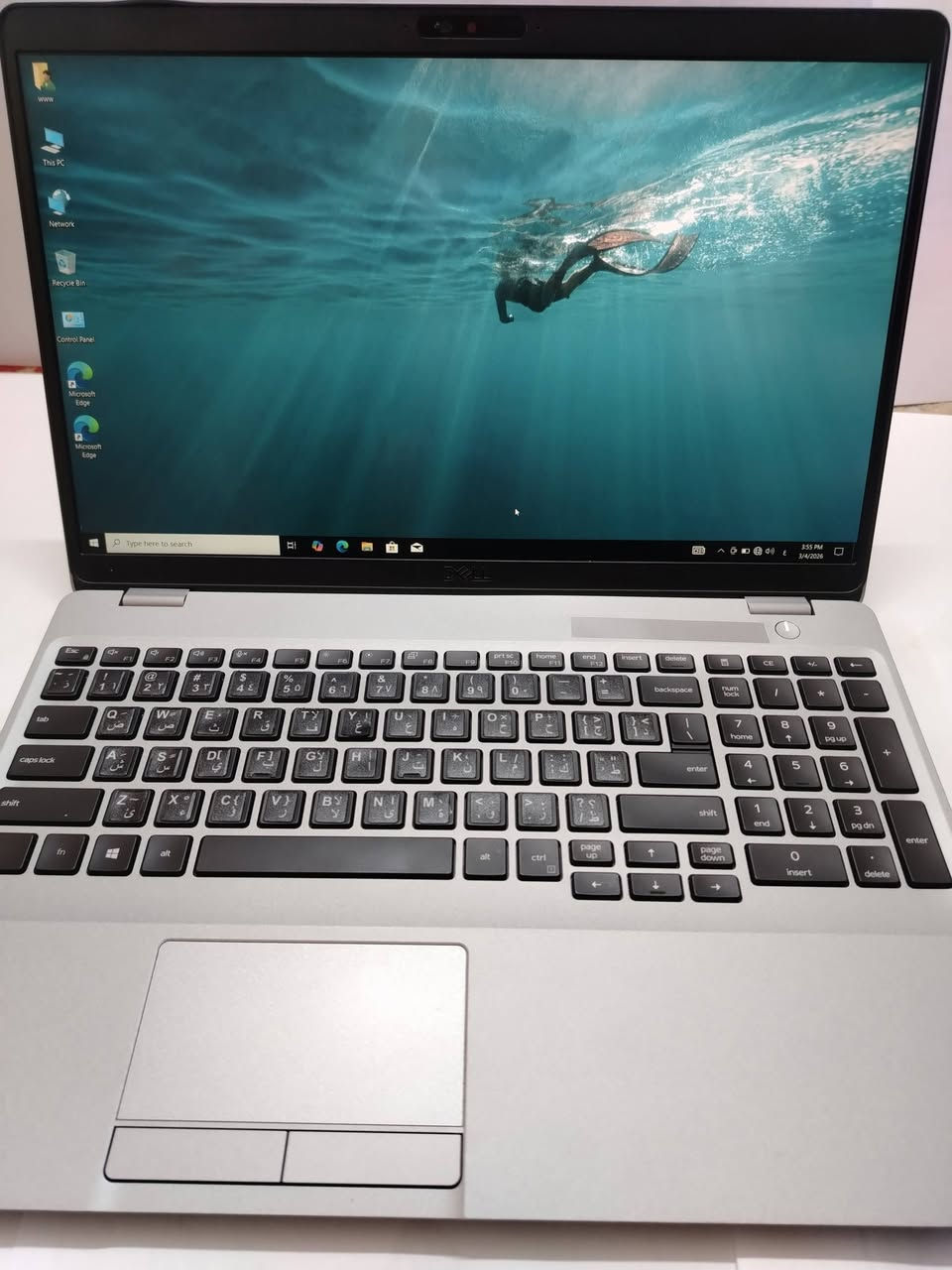 لابتوب ديل للبيع كورد 7 الجيل 10
رام 16 
هارد 256 ssd
المعالج فئة H
كارت الشاشة خارجي Nvidia p620 (4 كيكا)
كارت شاشة داخلي ( 8 كيكا)
المجموع الكلي (12 كيكا)
   حجم الشاشة 15.6
ينفتح 180 درجة 
البرامج الهندسية والعاب
معه شاحنة اصلية
السعر 500 الف قفل


**إذا كنت صاحب هذا الإعلان وتريد حذفه لأي سبب، رجاءا أرسل رسالة إلى الدعم الفني**