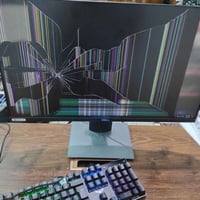 شاشة ديل • ٢٤ بوصة • متضررة