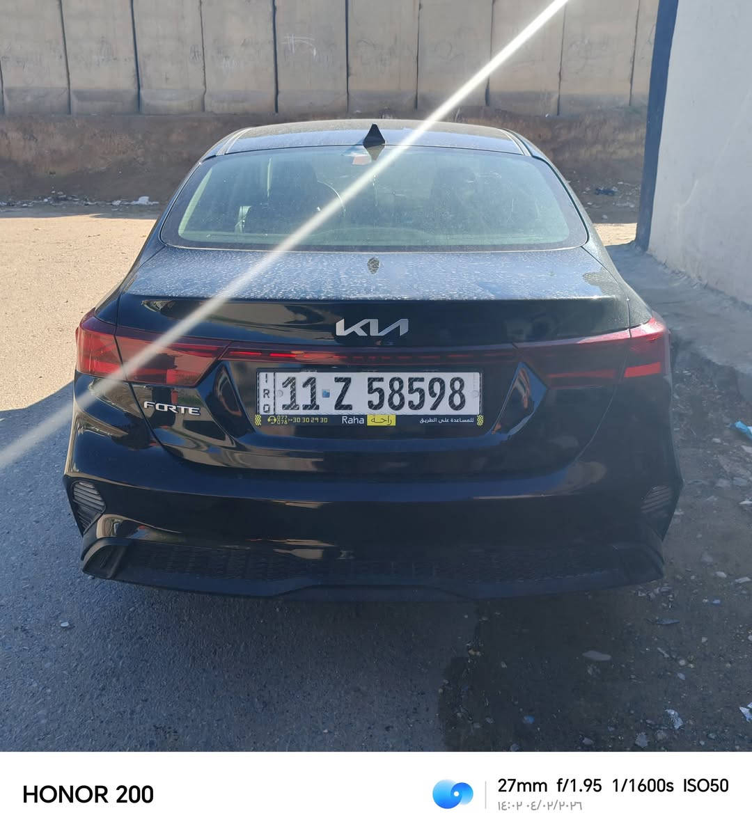 السلام عليكم
فورتي مديل 24
رقم بغداد بسمي حادث جاملغ امامي فقط والباقي كفالة عامة السعر 155
المكان زعفرانية رقم الهاتف *********** ابو سعد
