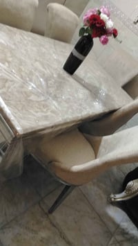 ميز طعام ٦ كراسي للبيع البنوك ٠٧٨٨٥٢٦٣٨٣٢ اللهم صلي وسلم على نبينا محم...