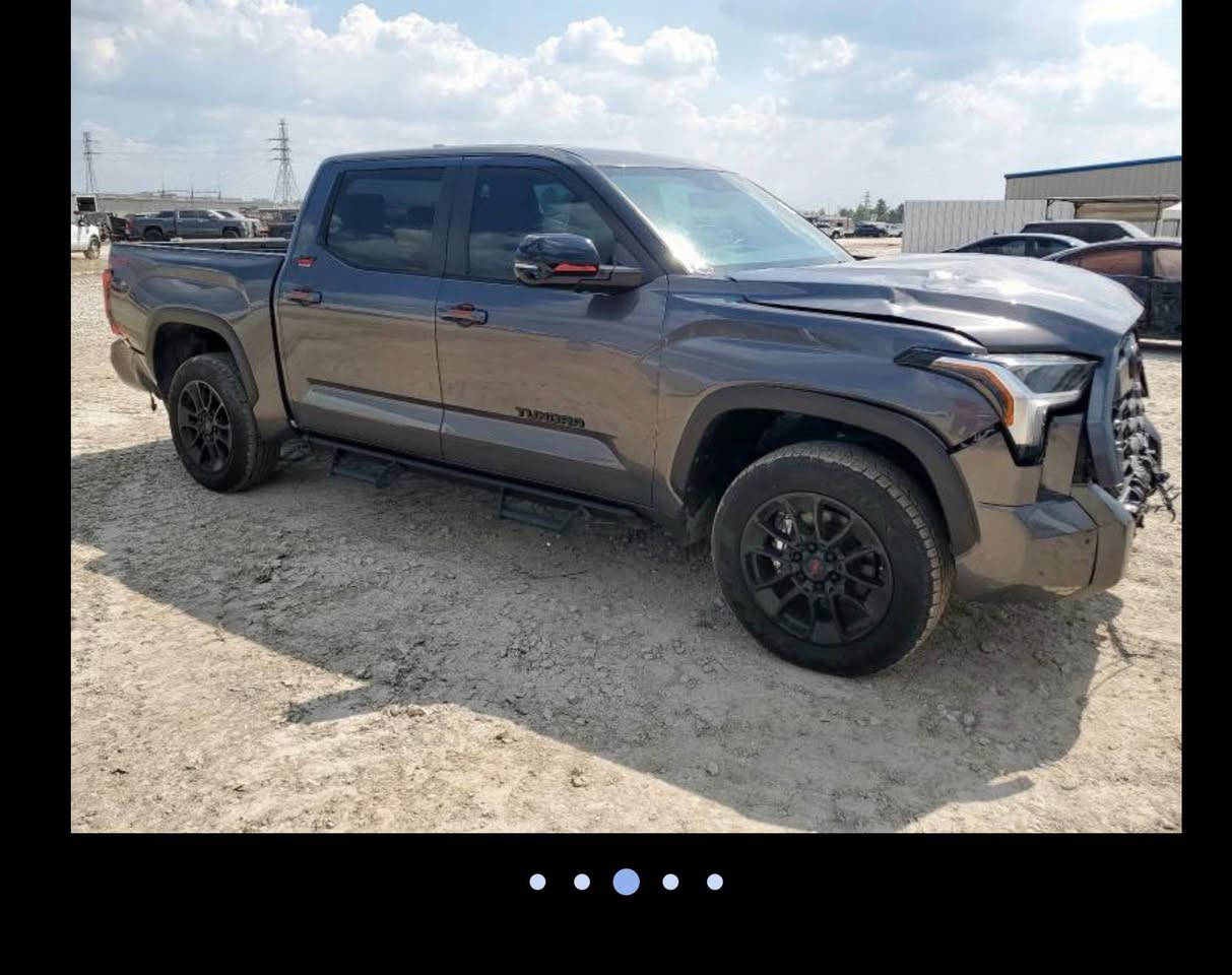 السلام عليكم 

تيوتا تندرا TRD ٢٠٢٤ فول اليمتد 
سيارتي الشخصيه مصله في امريكه تصليح وكاله ما عدا الباب الخلفي 
دخول كتاب شهداء 
بدون دواخل صبغ بنيد فقط ا
الباب اخلف بعد ما مصلح يرجع بارد 
السعر 435$

0 7742 365 127 كربلاء, العراق
